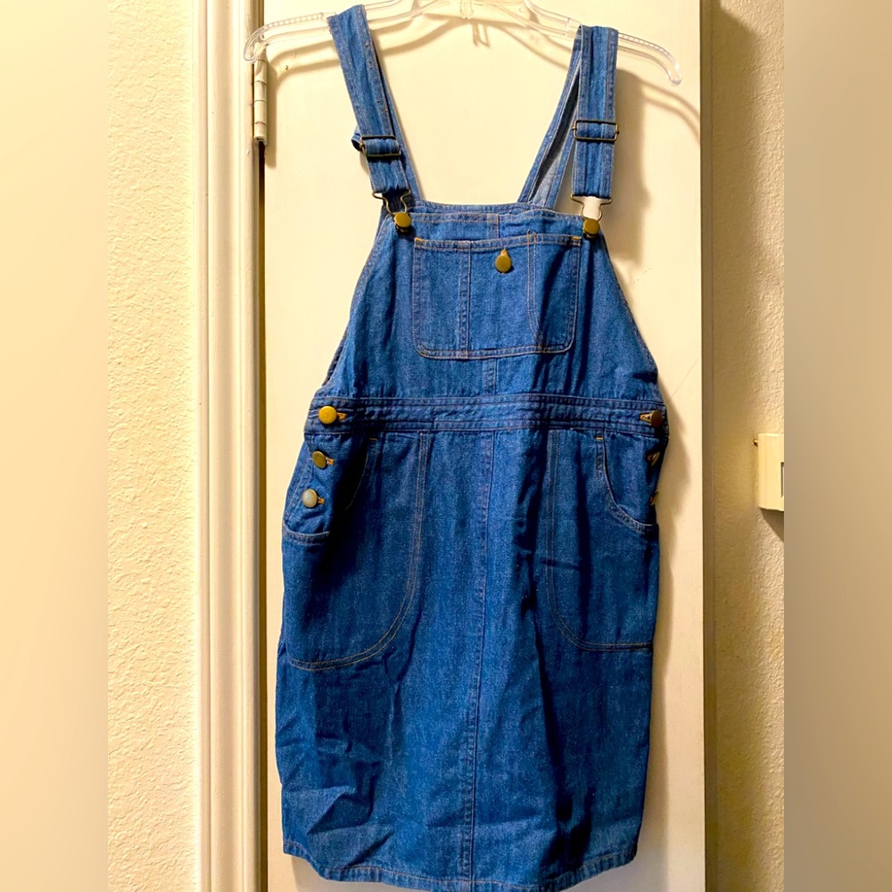 HOT HOUSE DENIM JUMPER/DRESS